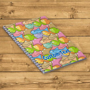Fishes cartoon notebook