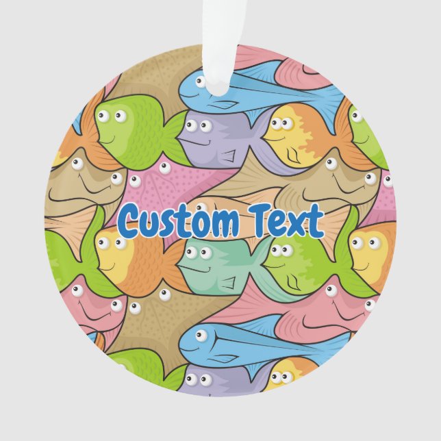 Fishes cartoon ornament (Front)