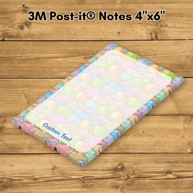 Fishes Cartoon Post-it Notes (Creator Uploaded)