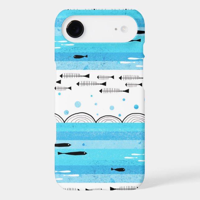 Fishes in the sea Case-Mate iPhone case (Back)