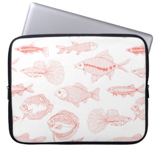 Fishes Laptop Sleeve
