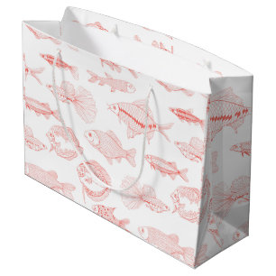 Fishes Large Gift Bag