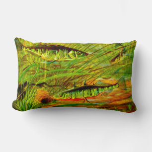 Fishes Lumbar Cushion