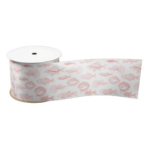 Fishes Satin Ribbon