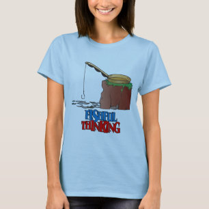 Fishful Thinking Funny Fishing T-Shirt