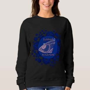 Fishhead Snowflake Wonderland Sweatshirt