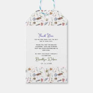 Fishing 1st Birthday Gift Tags O-Fish-Ally One