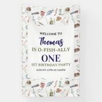 Fishing 1st Birthday | O-Fish-Ally One party