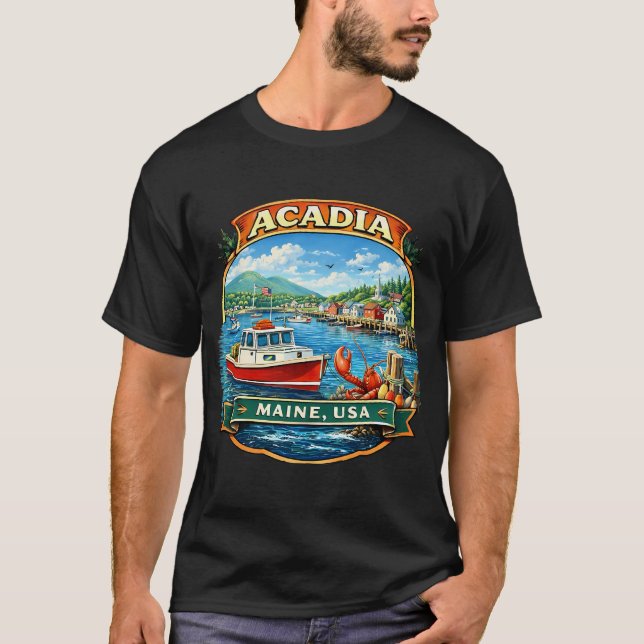 Fishing adventure. Fishing camp. T-Shirt (Front)