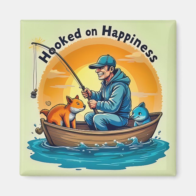  Fishing Adventures Magnet (Front)