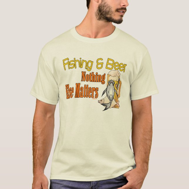 Fishing and Beer Fishing Shirt (Front)