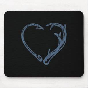 Fishing And Shed Hunter Funny Hunting Fish Deer Gi Mouse Pad