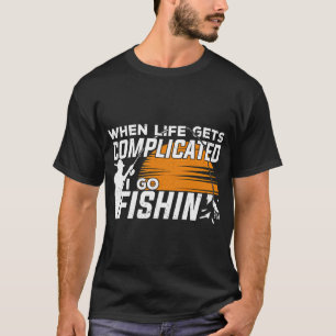 Fishing Angling Sport Fisher Fisherman Gift T-Shirt