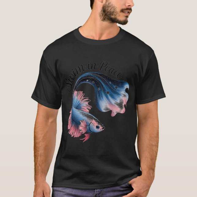 FISHING - ANGRY FISH HOOKED T-Shirt (Front)