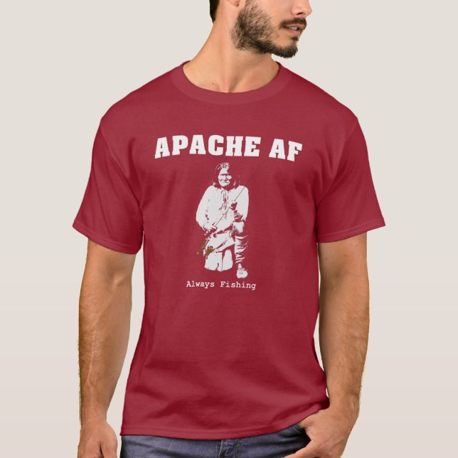Fishing Apache T-shirt (Front)