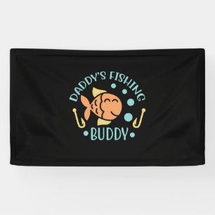 Fishing Art Daddy Fishing Friends Banner