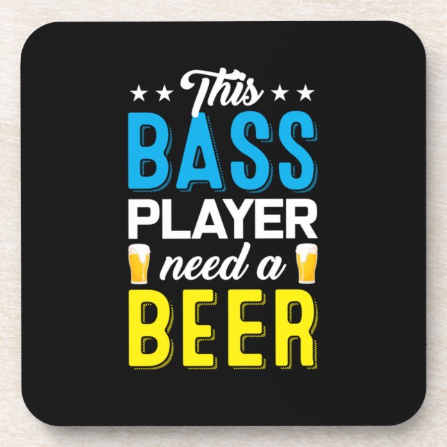 Fishing Art This Fisher Need A Beer Coaster (Front)
