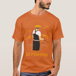 Fishing at Fishing pond T-Shirt
