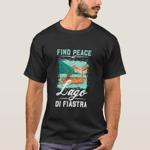 Fishing at Lago di Fiastra T-Shirt