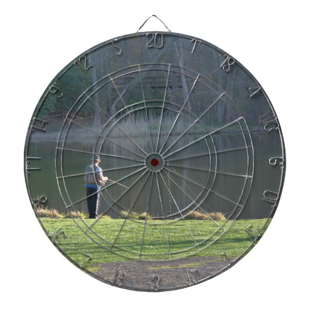 Fishing at the Pond  Dartboard (Front)