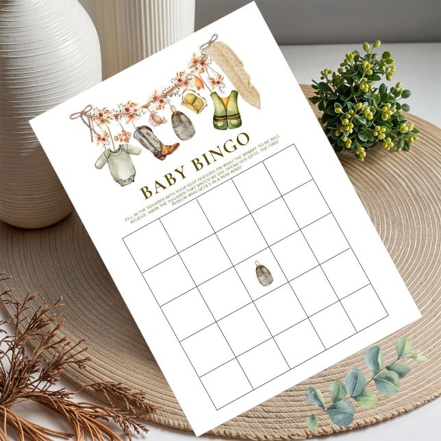 Fishing Baby Bingo Shower Game (Creator Uploaded)