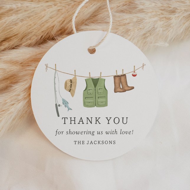 Fishing Baby Shower Favour Tags (Creator Uploaded)