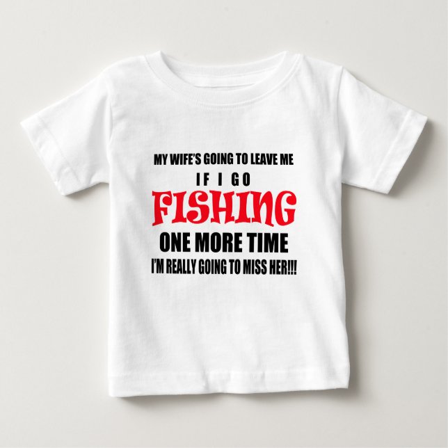 fishing baby T-Shirt (Front)