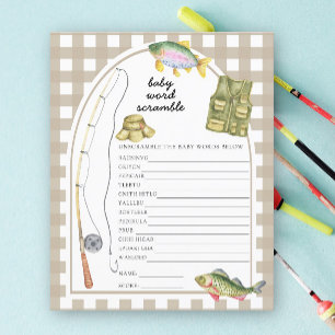 Fishing - Baby Word Scramble Game