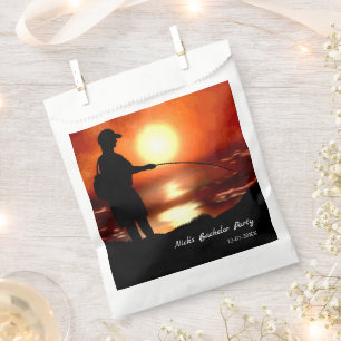 Fishing bachelor party Fishing lover Fishing party Favour Bags