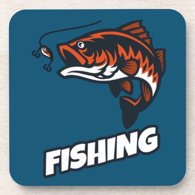Fishing Bait Coaster (Front)