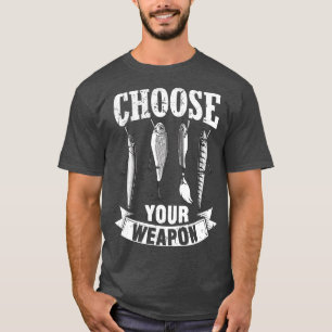 Fishing Bait Fish Fisherman Fishing Rod  T-Shirt