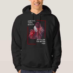 Fishing Betta Hoodie