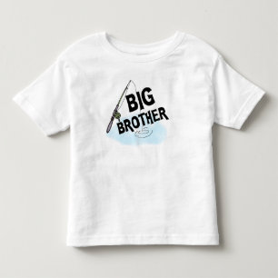 Fishing Big Brother Toddler T-Shirt