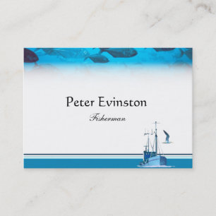 Fishing Boat Business Card