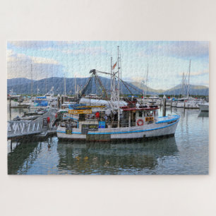 Fishing boat, Cairns, Queensland, Australia Jigsaw Puzzle