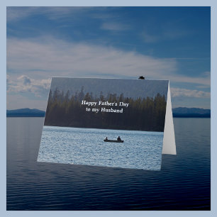 Fishing Boat Father's Day for Husband Card