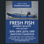 Fishing Boat, Fishmonger/Wife, Fish Market Flyer<br><div class="desc">Fishing Boat,  Fishmonger/Wife,  Fish Market Advertising Flyers By The Business Card Store.</div>