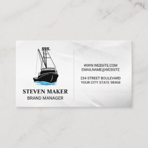 Fishing Boat   Gaming License  Business Card