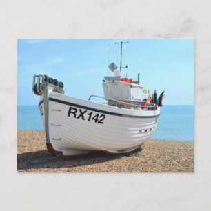 Fishing Boat Hastings Postcard