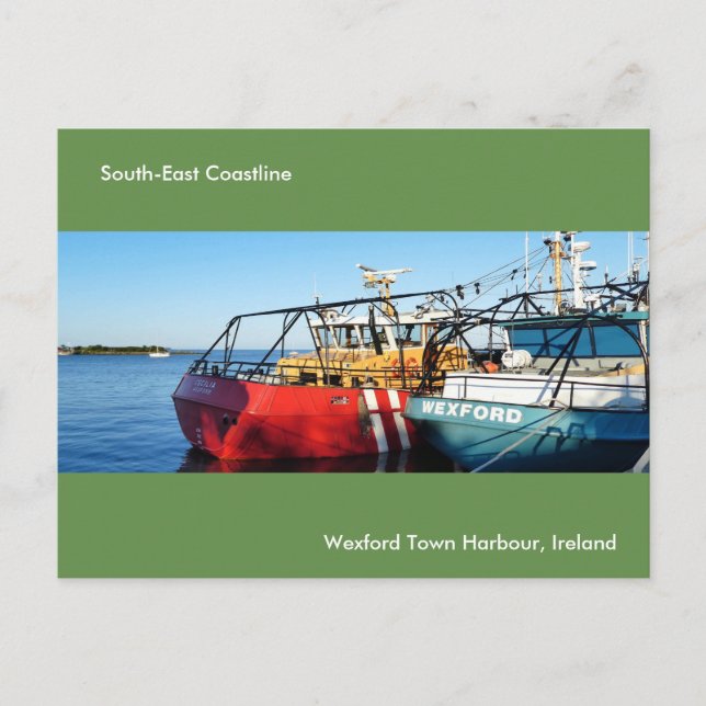 Fishing Boat image for postcard (Front)