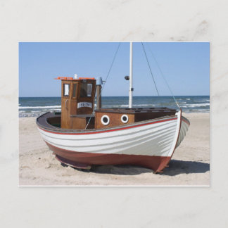 Fishing Boat Image Postcard