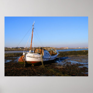 Fishing boat in Guernsey Poster