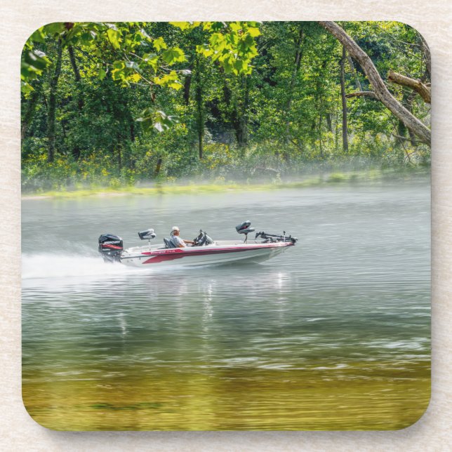 Fishing Boat On The Move Coaster (Front)