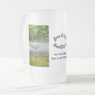 Fishing Boat On The Move Frosted Mug