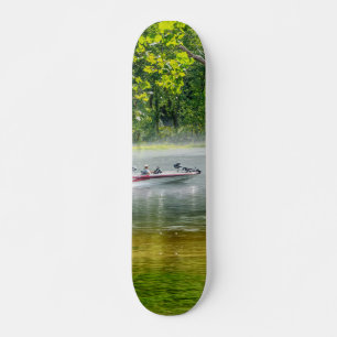 Fishing Boat On The Move Skateboard