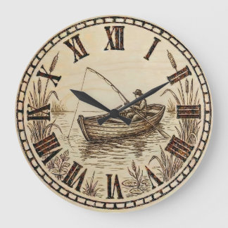 Fishing Boat - Wall Clock 