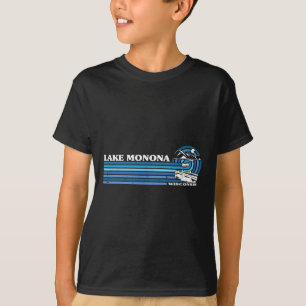 Fishing Boating Camping Lake Vacation Lake Monona T-Shirt