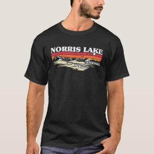 Fishing Boating Camping Lake Vacation Norris Lake T-Shirt