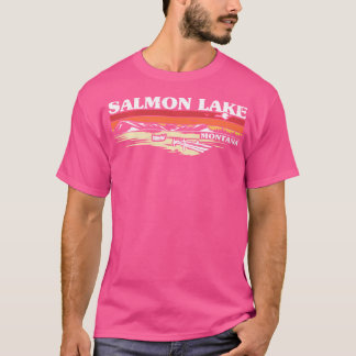 Fishing Boating Camping Lake Vacation Salmon Lake T-Shirt