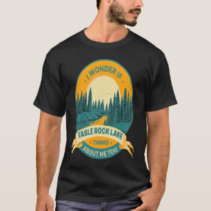 Fishing Boating Camping Lake Vacation Table Rock L T-Shirt